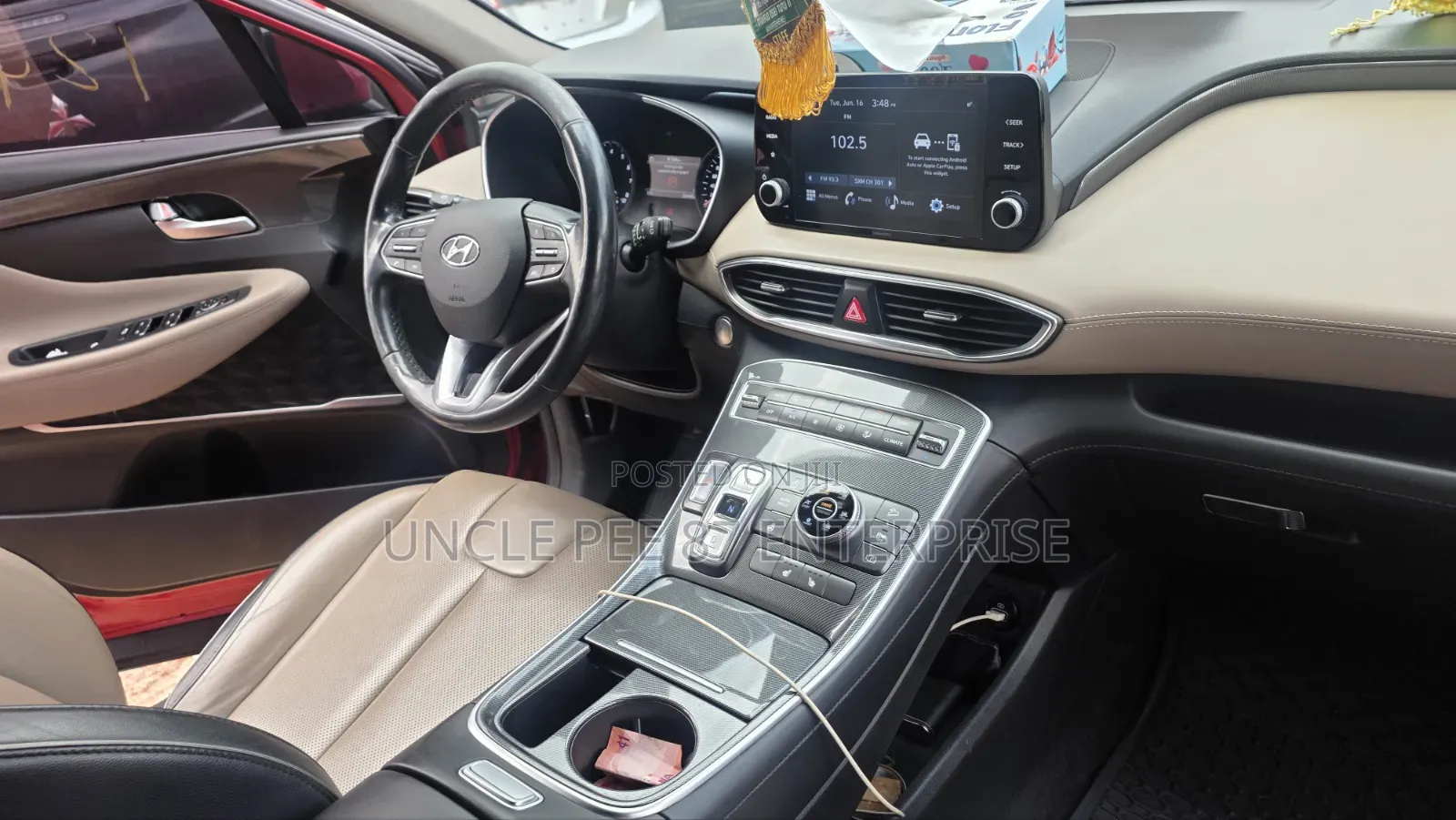 Hyundai Santa Fe 2021 Red