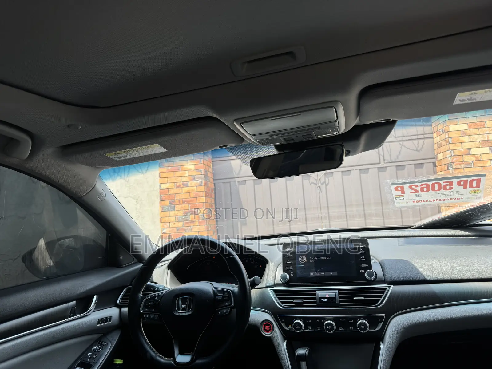 Honda Accord EX-L (1.5L 4cyl Turbo CVT) 2019 Gray