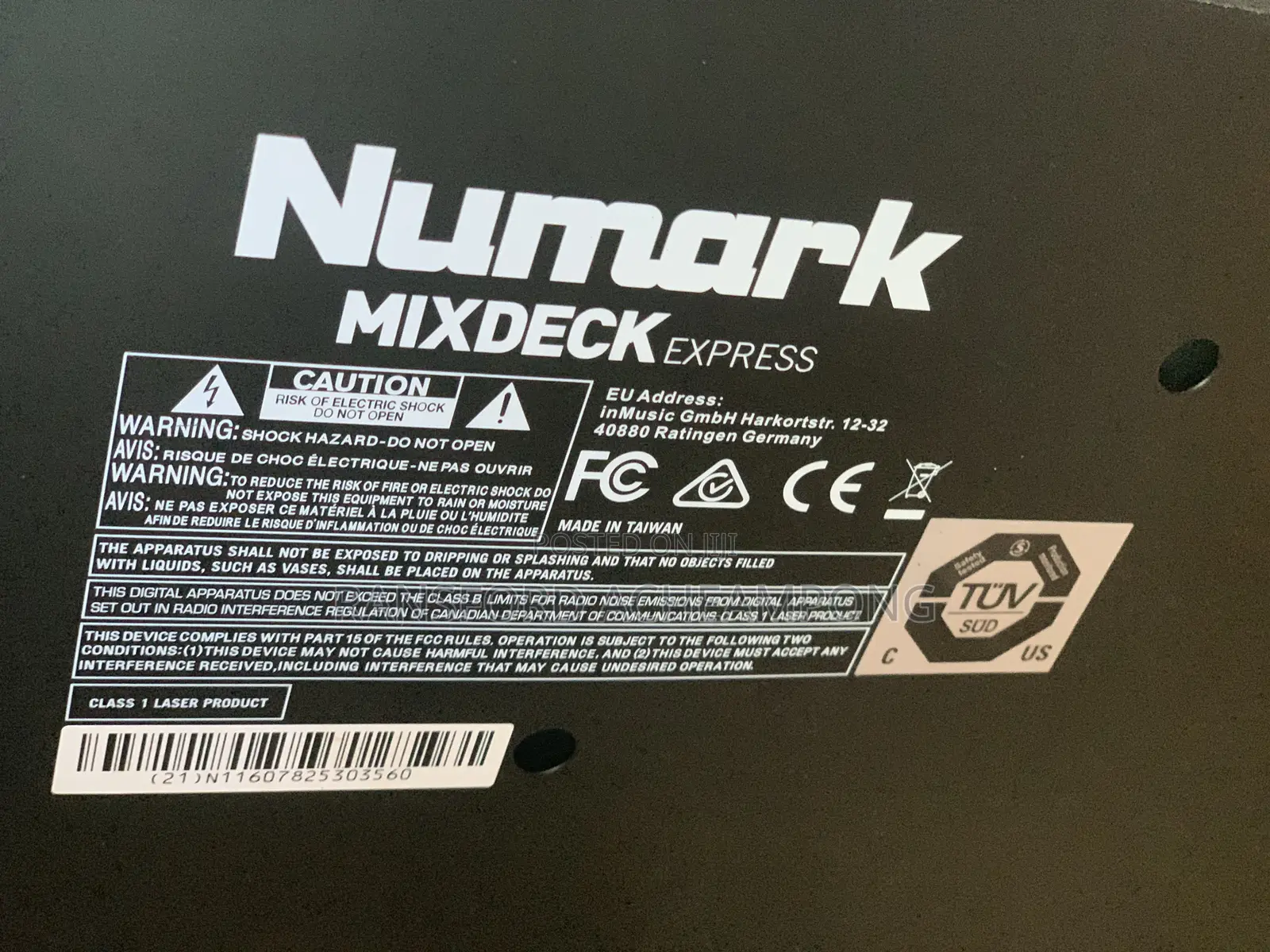 Numark Mixdeck Express Controller