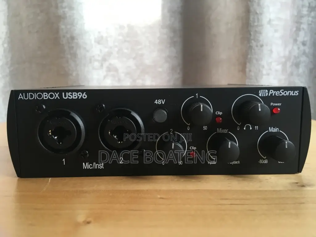 Presonus Audiobox Usb96 Soundcard
