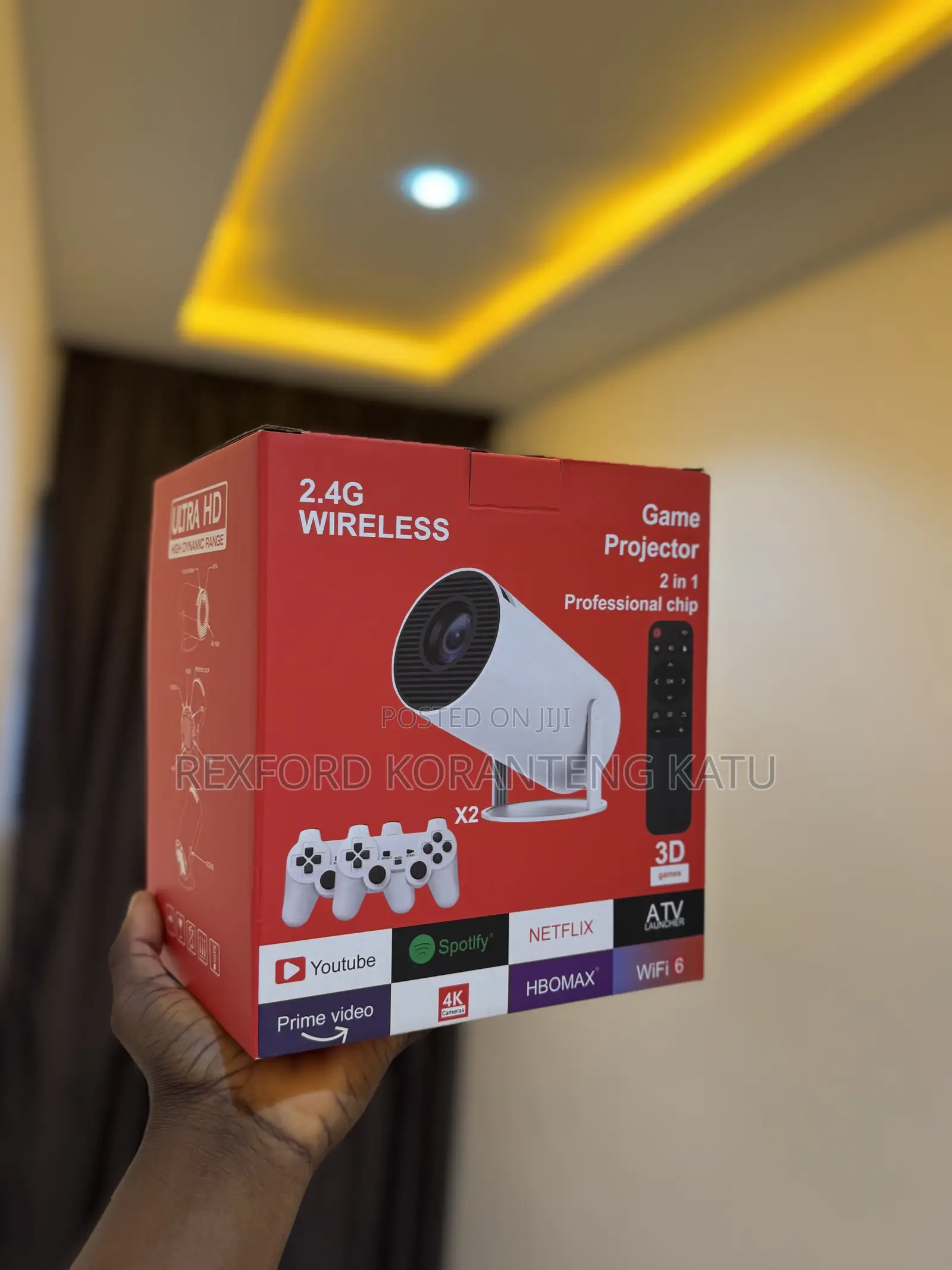 Projector With in Built Game