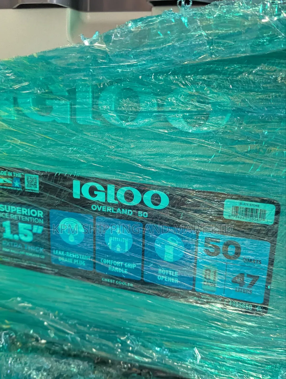 Igloo Ice Chest for Camping (50qt 42l)