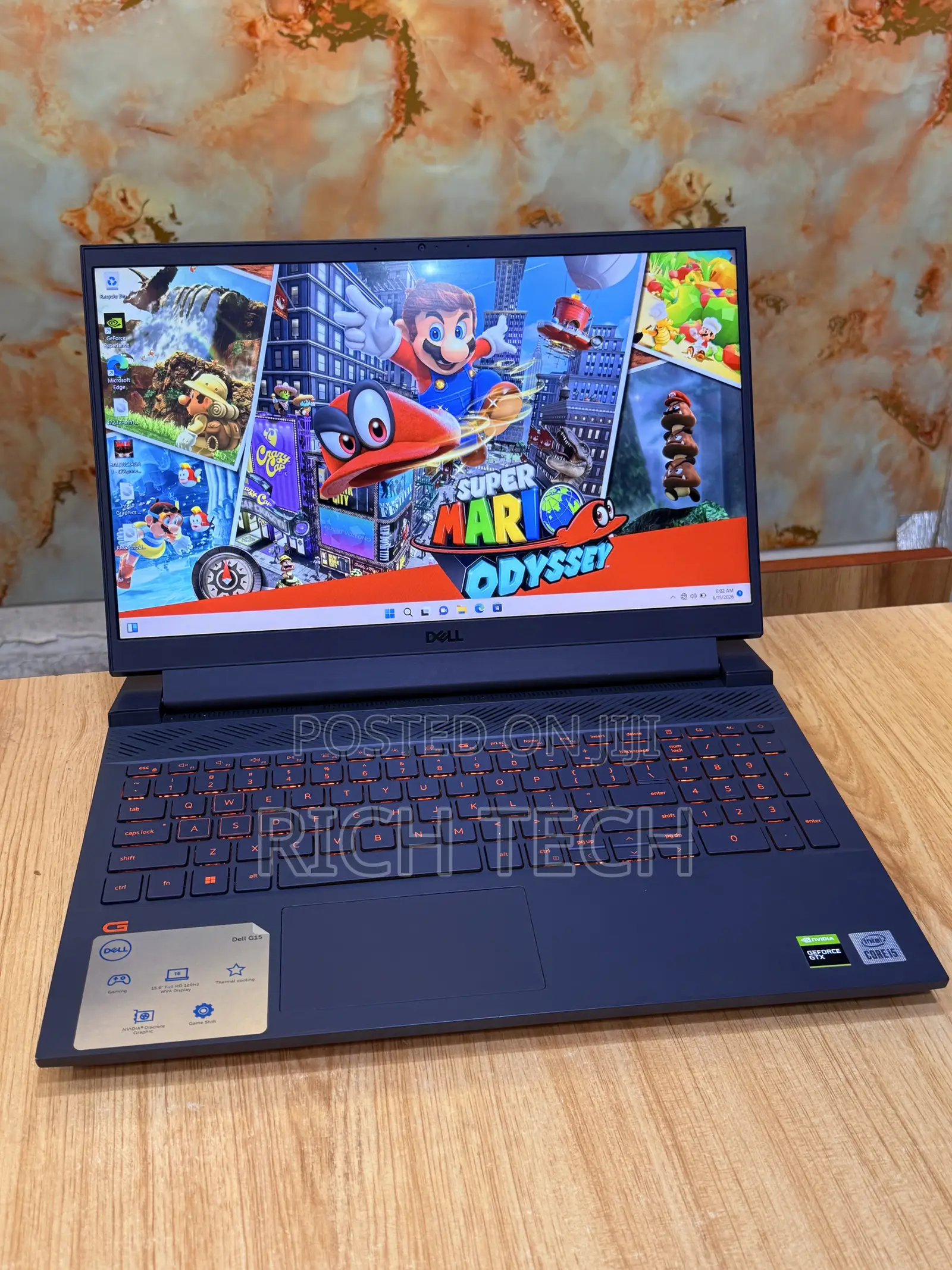 Laptop Dell G15 5511 16GB Intel Core i5 SSD 512GB
