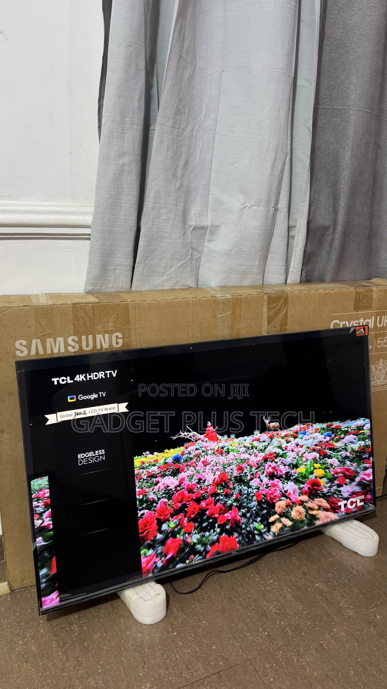 Europe Standard 50” TCL Uhd Google Tv (2022/23)