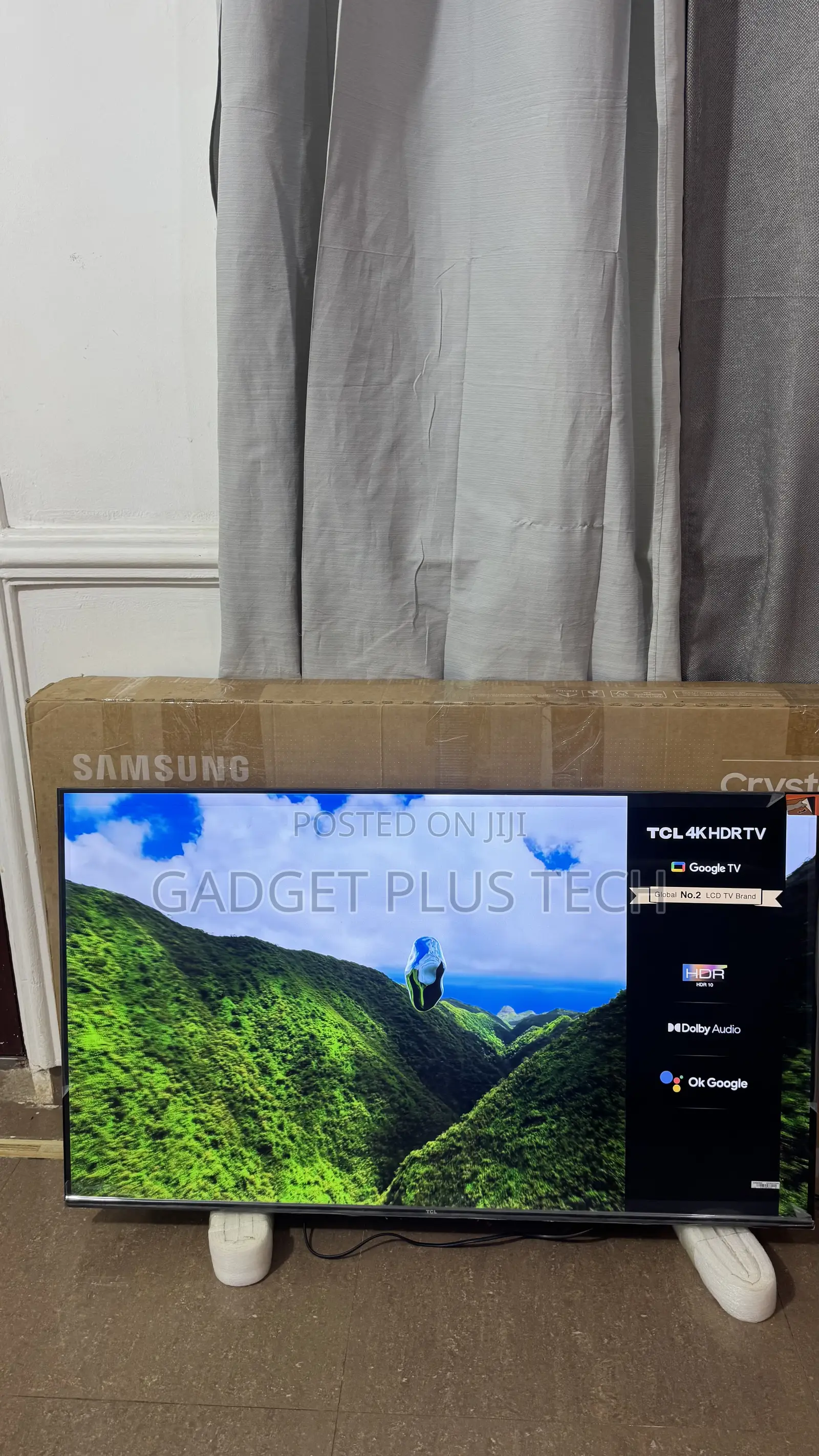 Europe Standard 50” TCL Uhd Google Tv (2022/23)