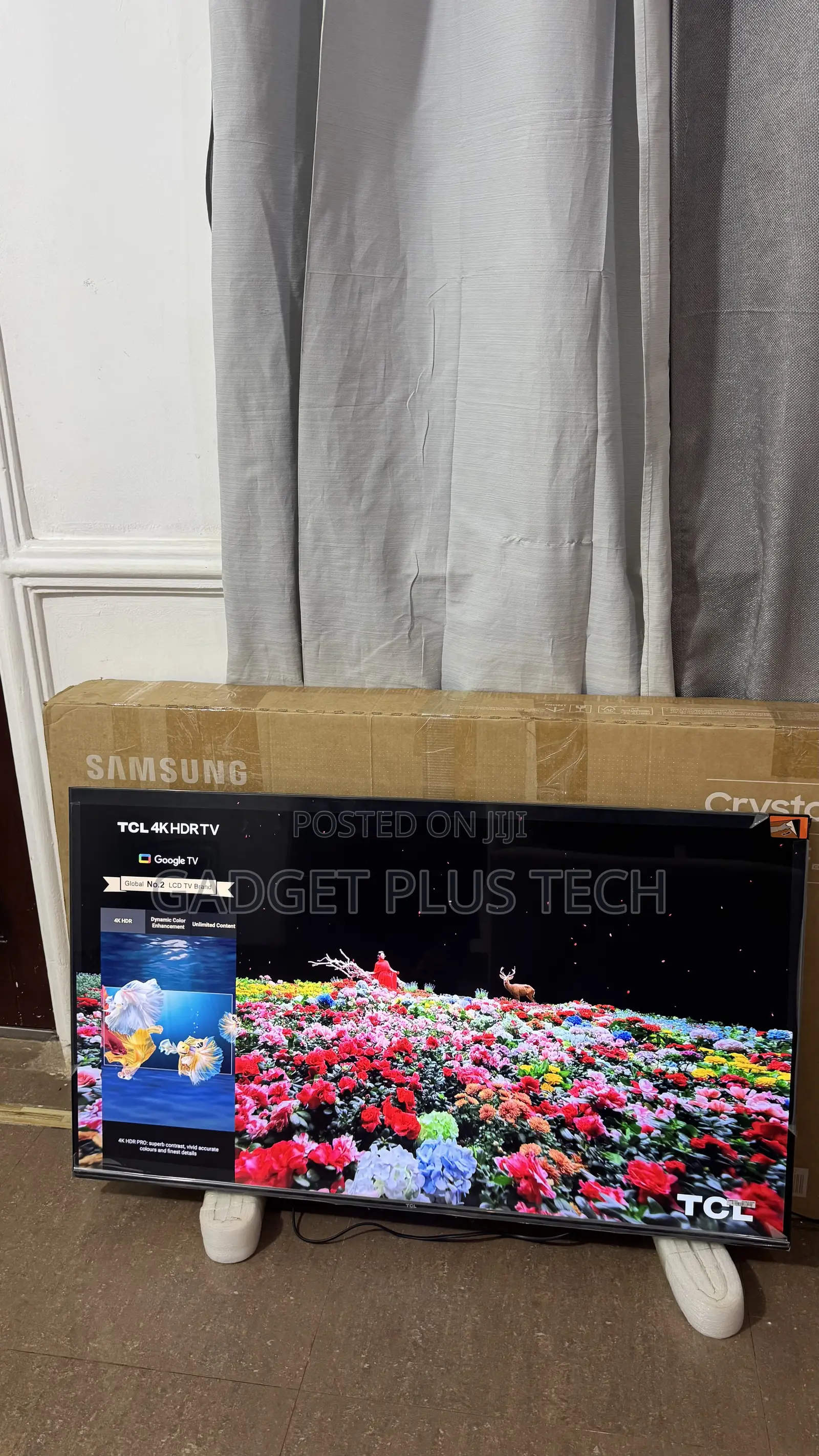 Europe Standard 50” TCL Uhd Google Tv (2022/23)