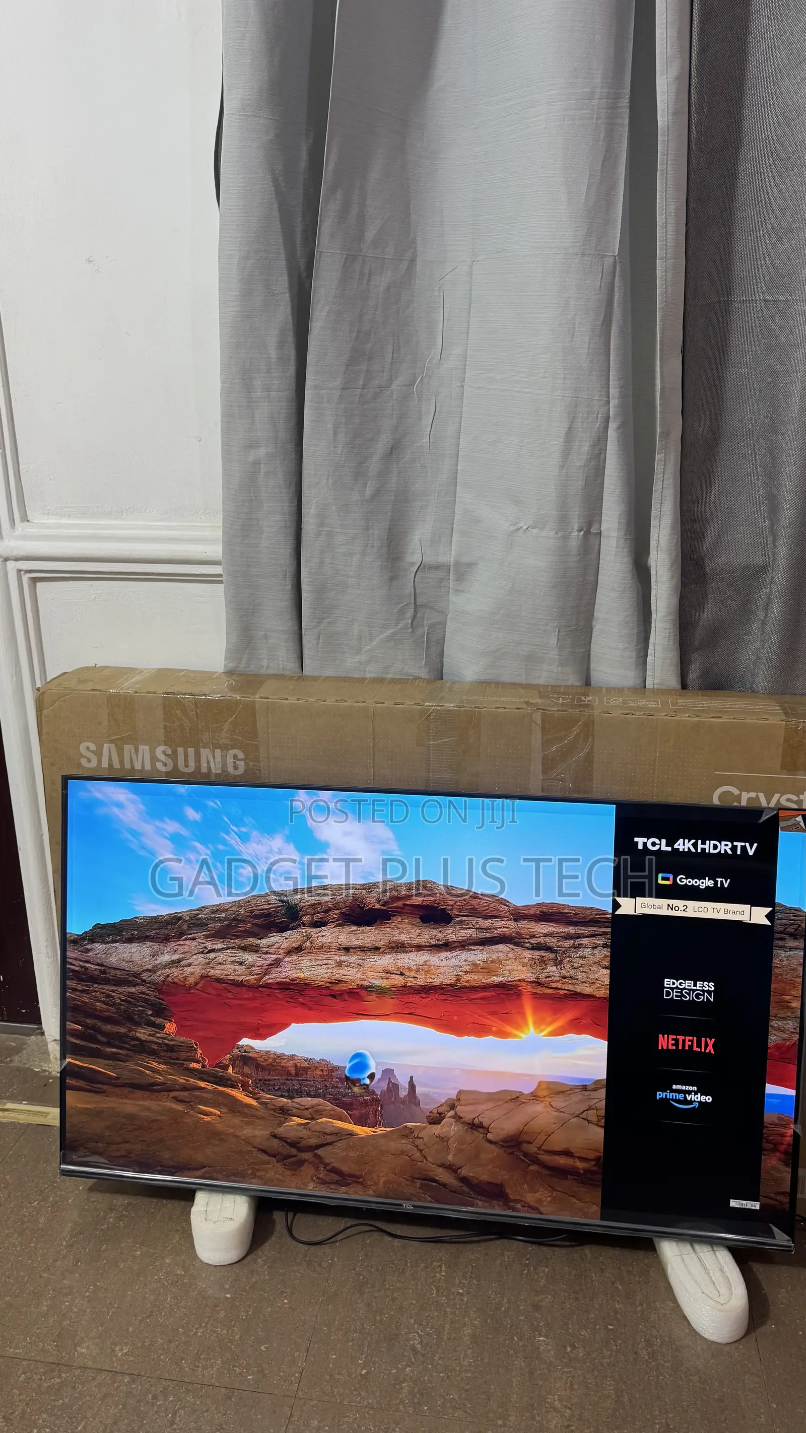 Europe Standard 50” TCL Uhd Google Tv (2022/23)