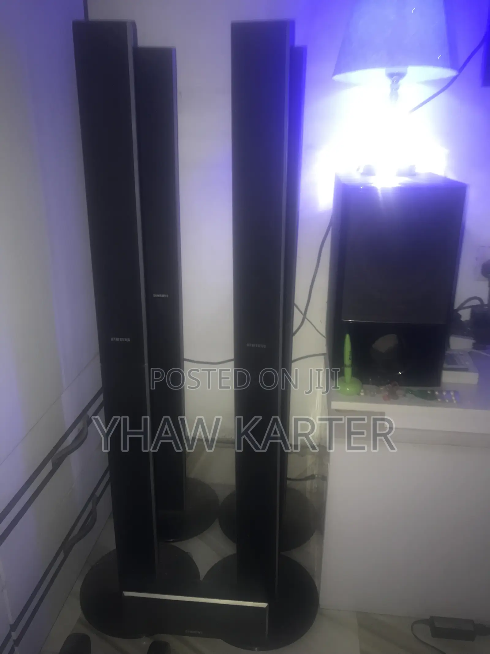 Samsung Home Theater (4 Tall Speakers)