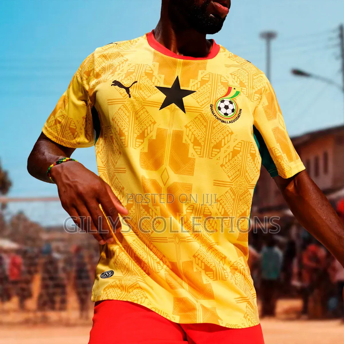 Ghana Jersey With Customization Name and Number