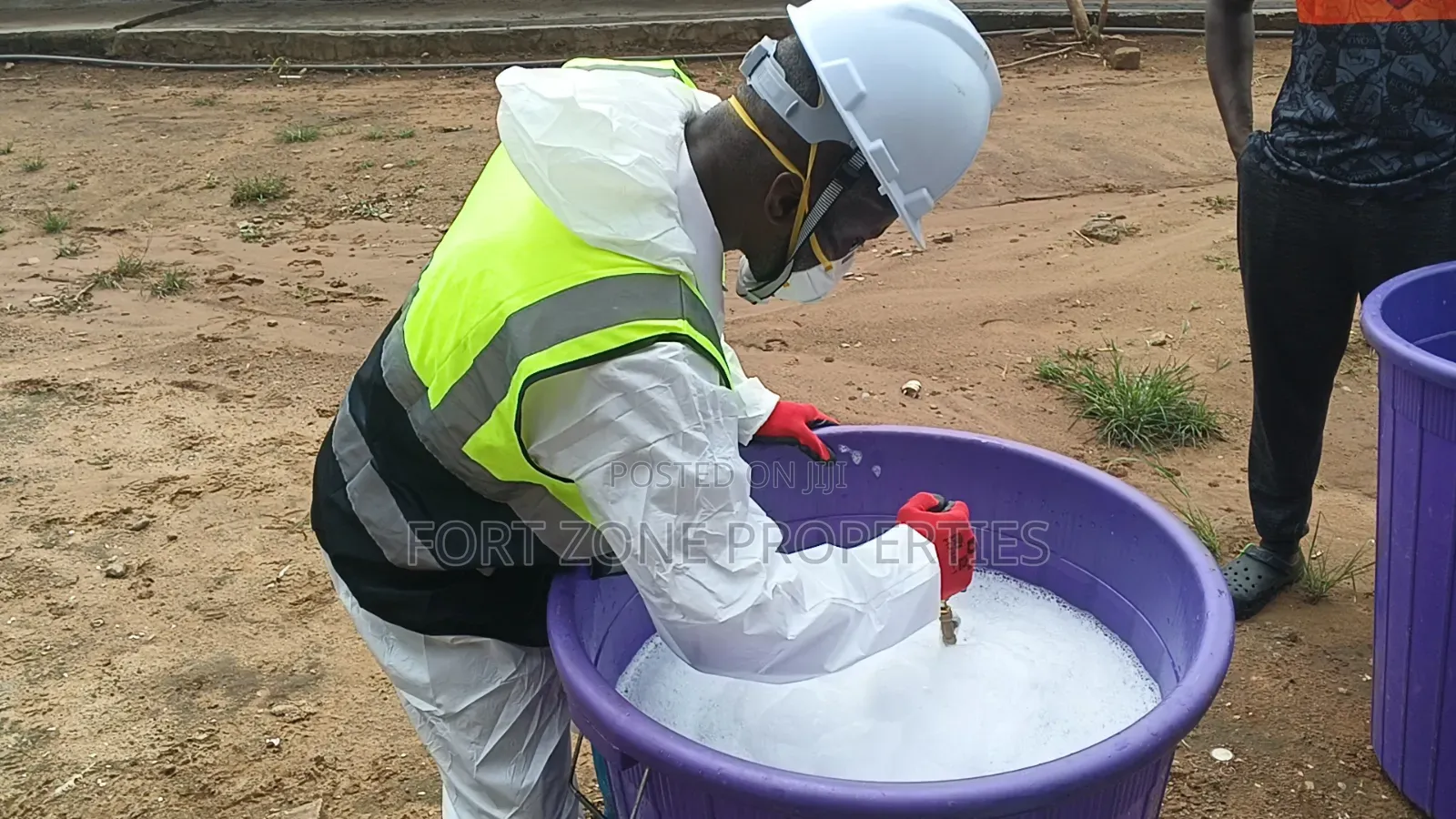 Penthouses For Chicken And Animals Farms Disinfection Works