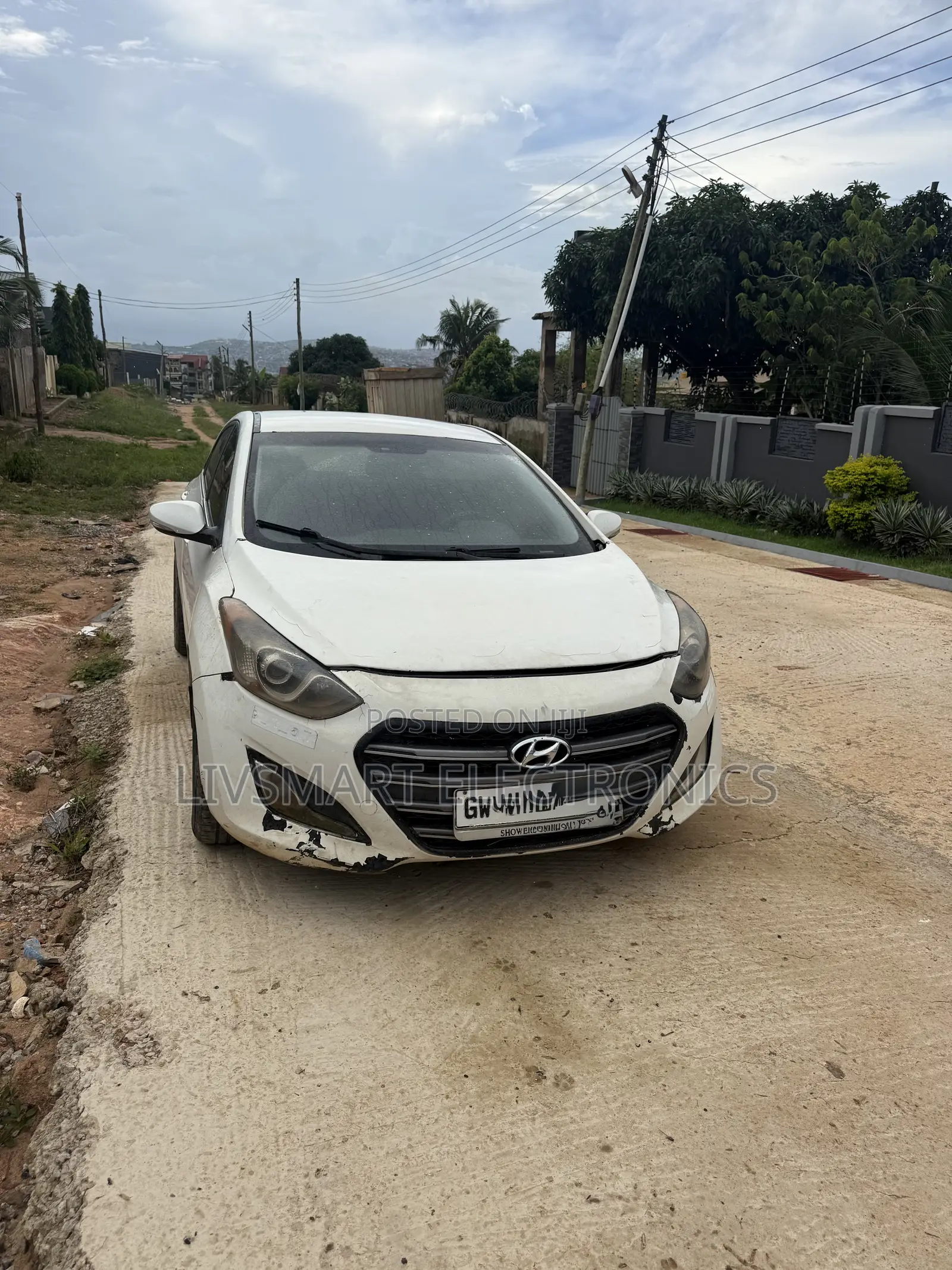 Hyundai Elantra 2014 White
