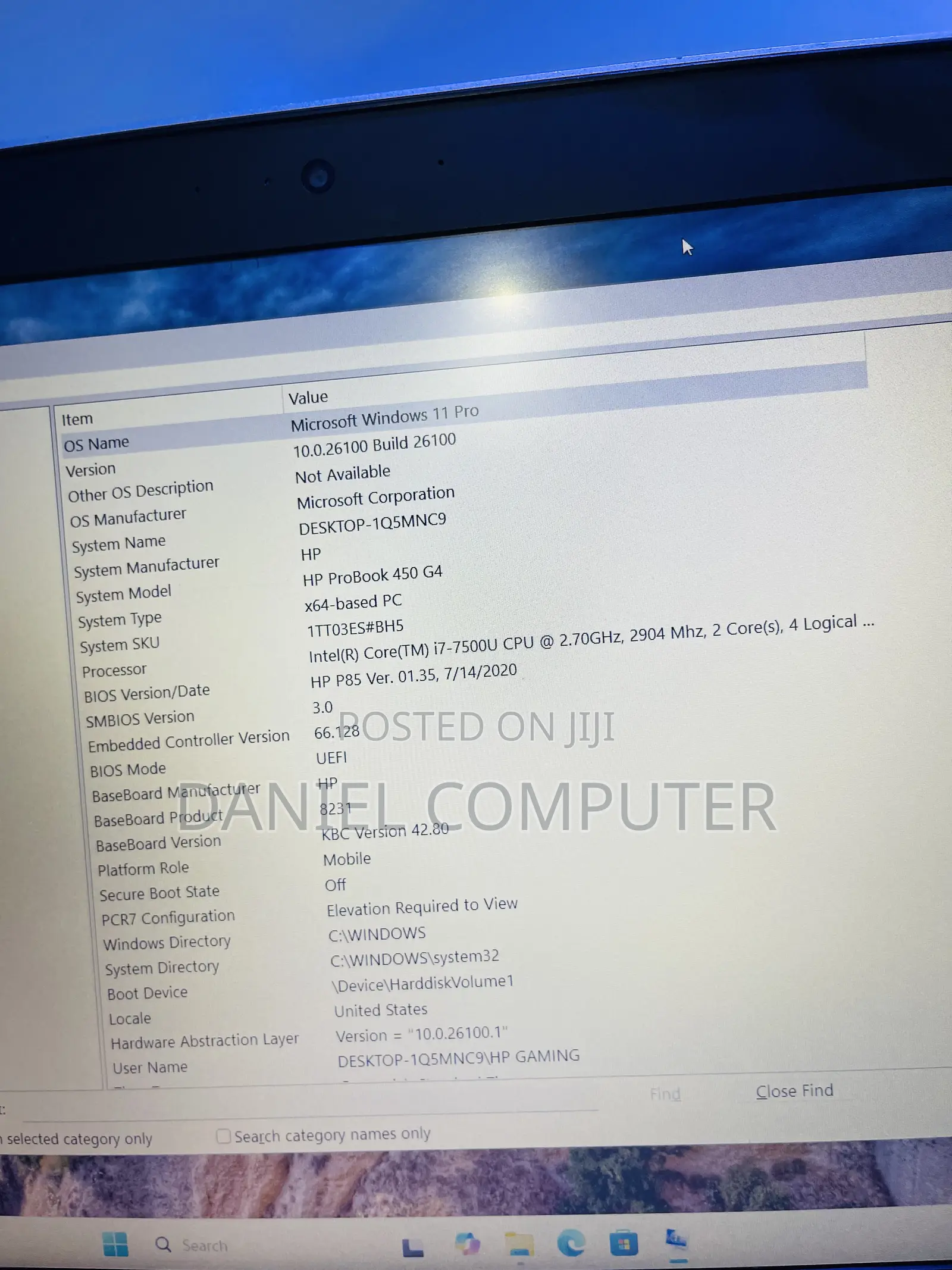 Laptop HP ProBook 450 G4 12GB Intel Core i7 HDD 1T