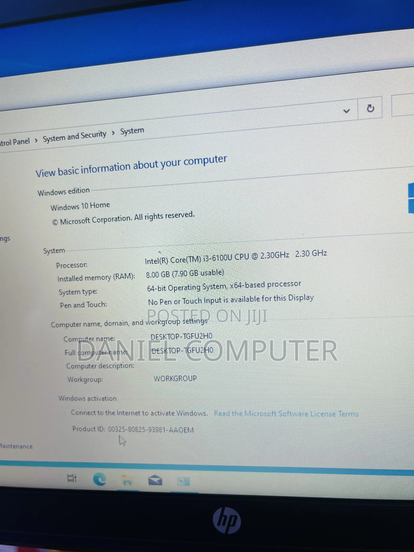 Laptop HP ProBook 430 G3 8GB Intel Core i3 SSD 256GB