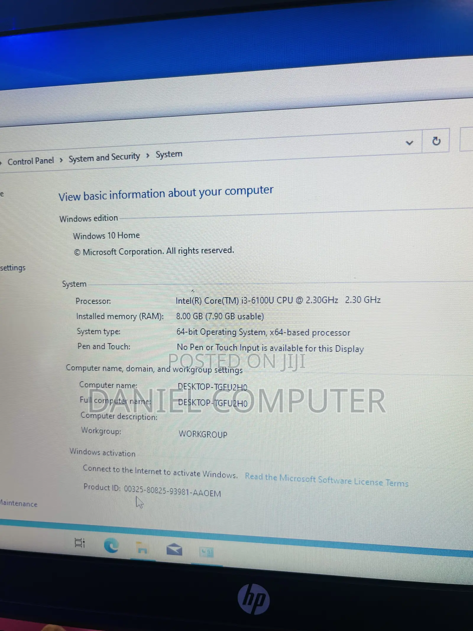 Laptop HP ProBook 430 G3 8GB Intel Core i3 SSD 256GB