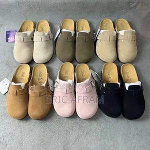 Birkenstock Boston Suede Clogs, Comfort Slip-On