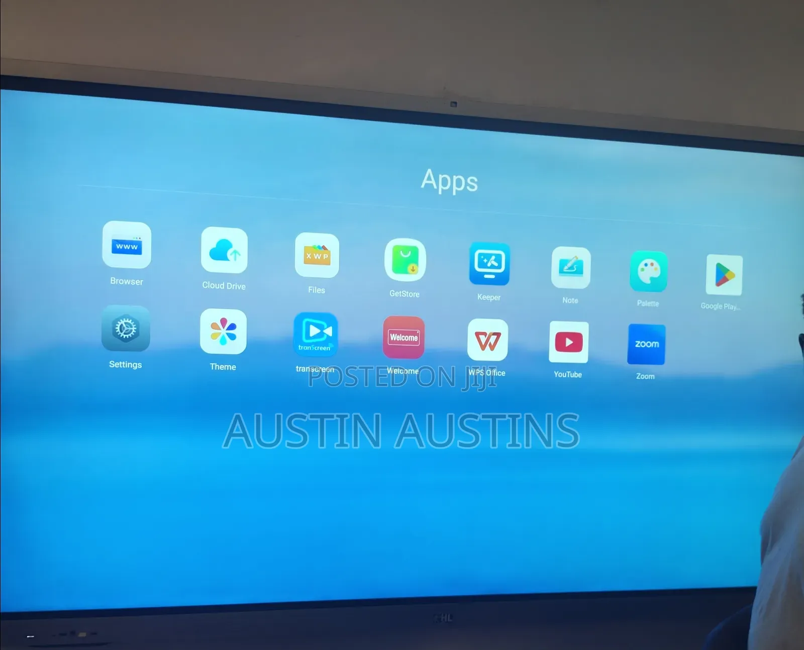 Not in Box 86 Inch Touchscreen Smart Interactive Display With Camera