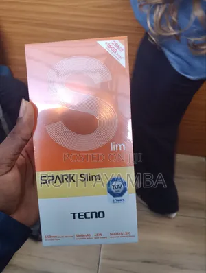 New Tecno Spark Slim 256 GB Black