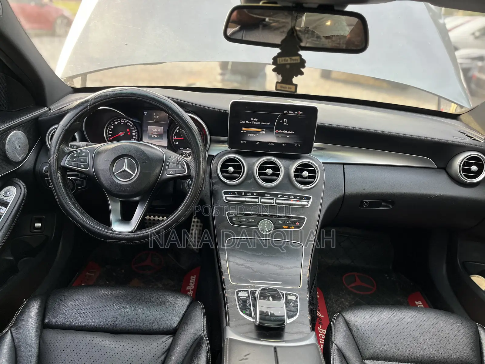 Mercedes-Benz C300 Base 4Matic Sedan AWD (2.0L 4cyl 7A) 2016 Gray
