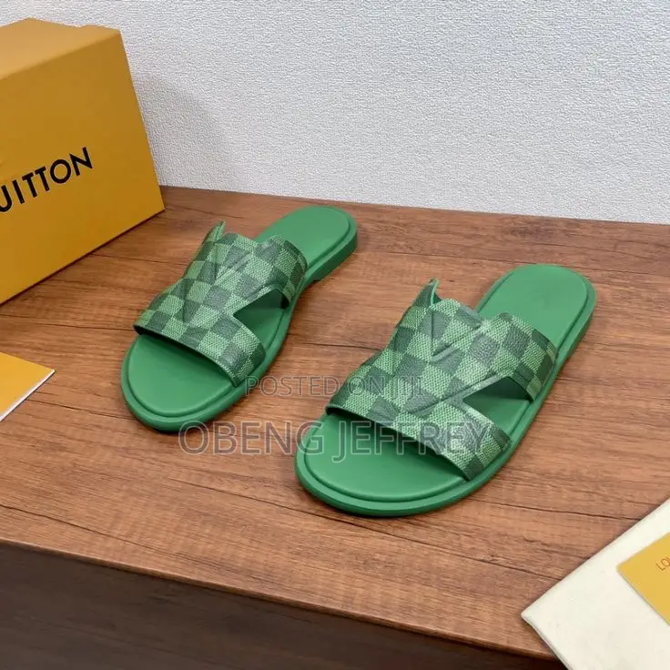 Original Louis Vuitton Slippers in Varieties