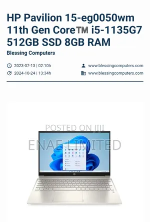 Laptop HP Pavilion 15 8GB Intel Core i5 SSD 512GB