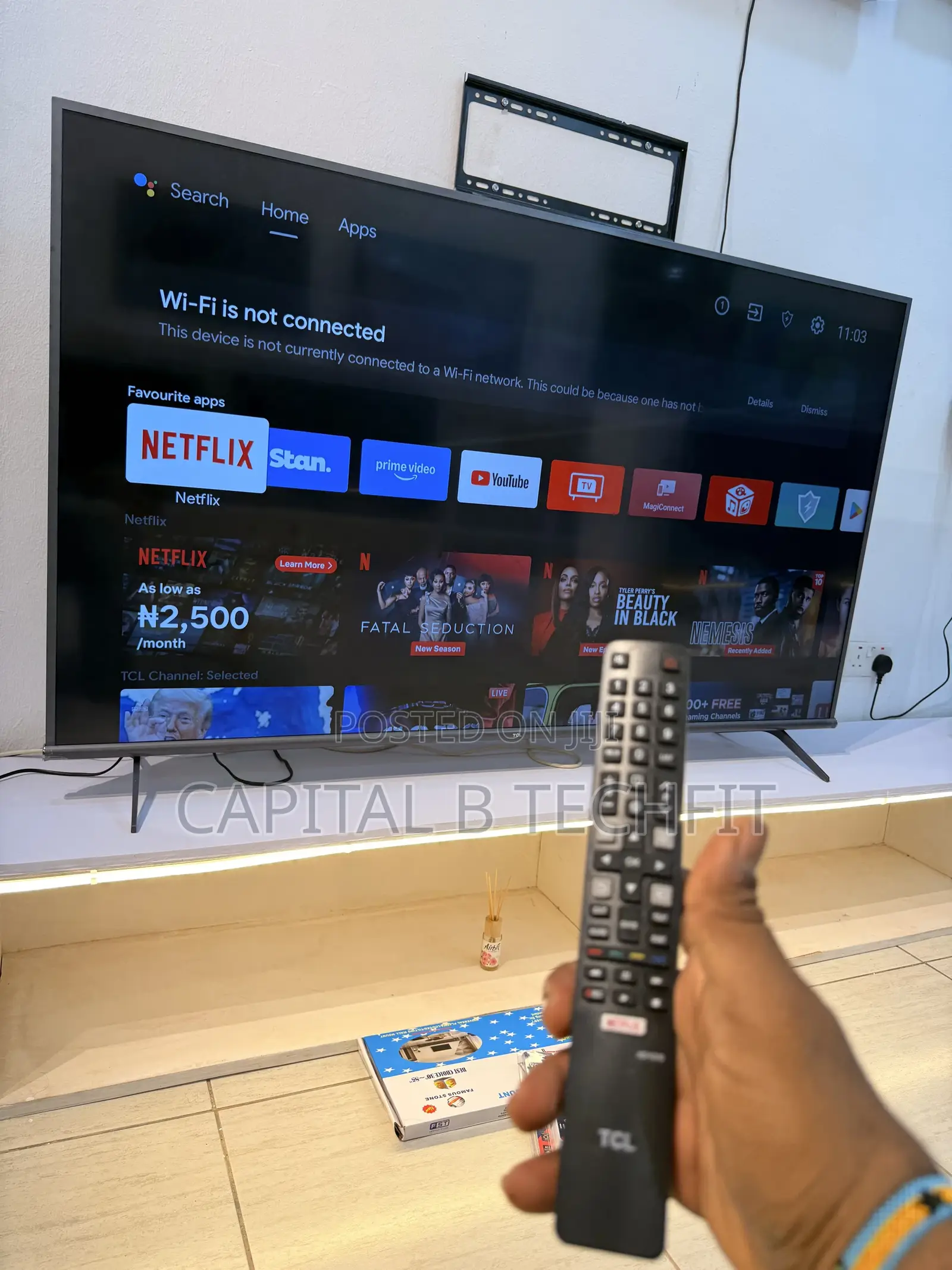 65inches Full Digital Satellite Android Ultra Hd Led Smart TCL Tv