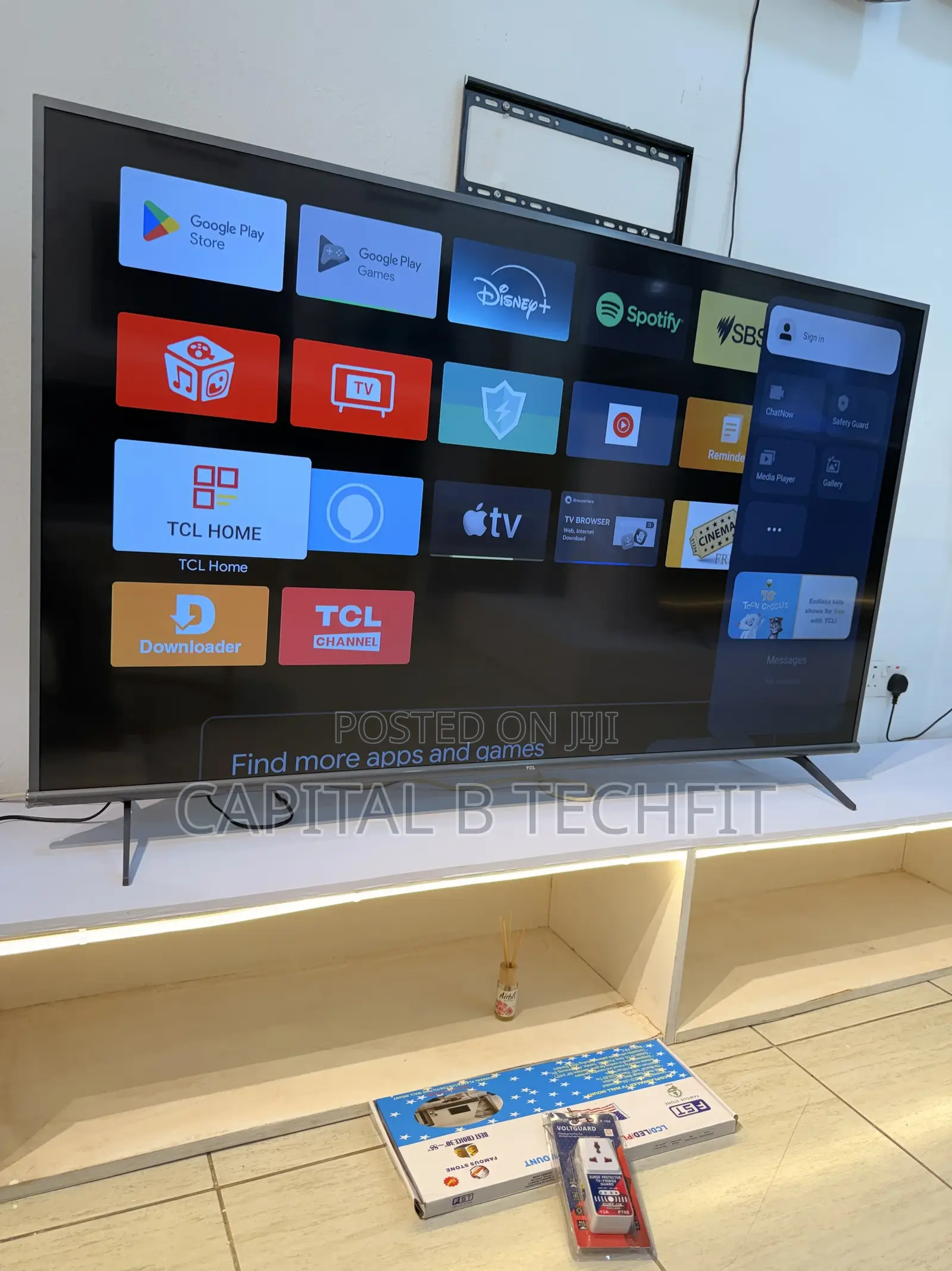 65inches Full Digital Satellite Android Ultra Hd Led Smart TCL Tv
