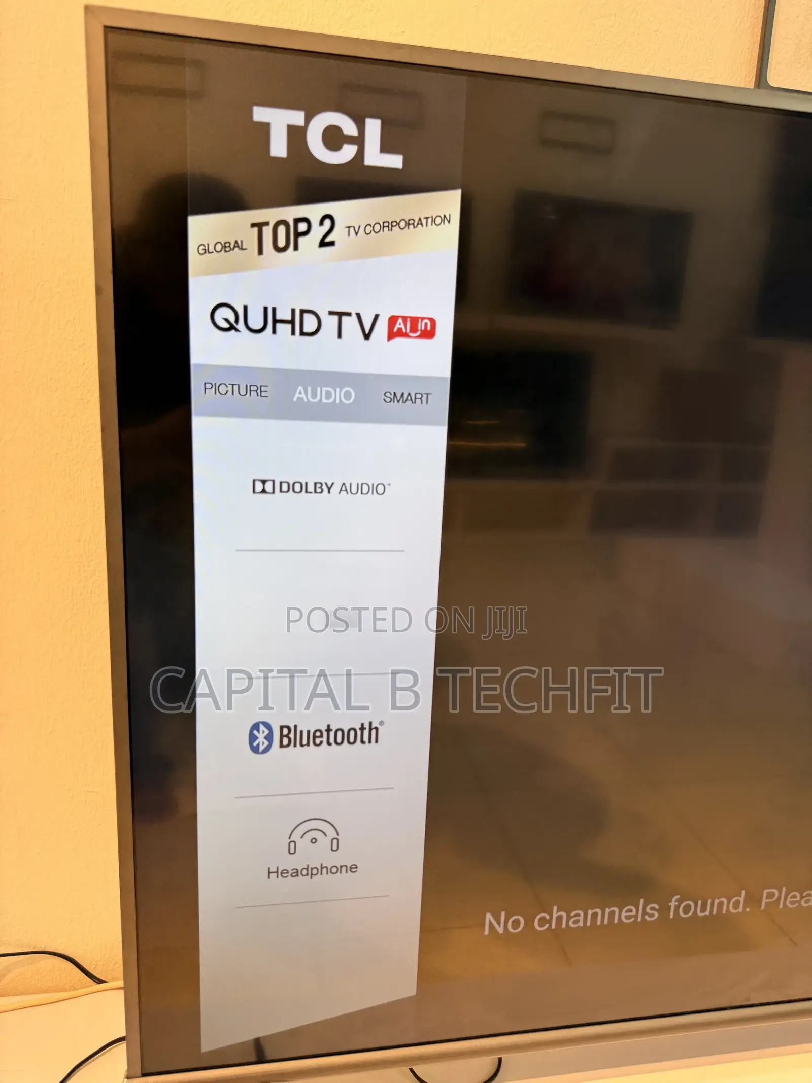65inches Full Digital Satellite Android Ultra Hd Led Smart TCL Tv