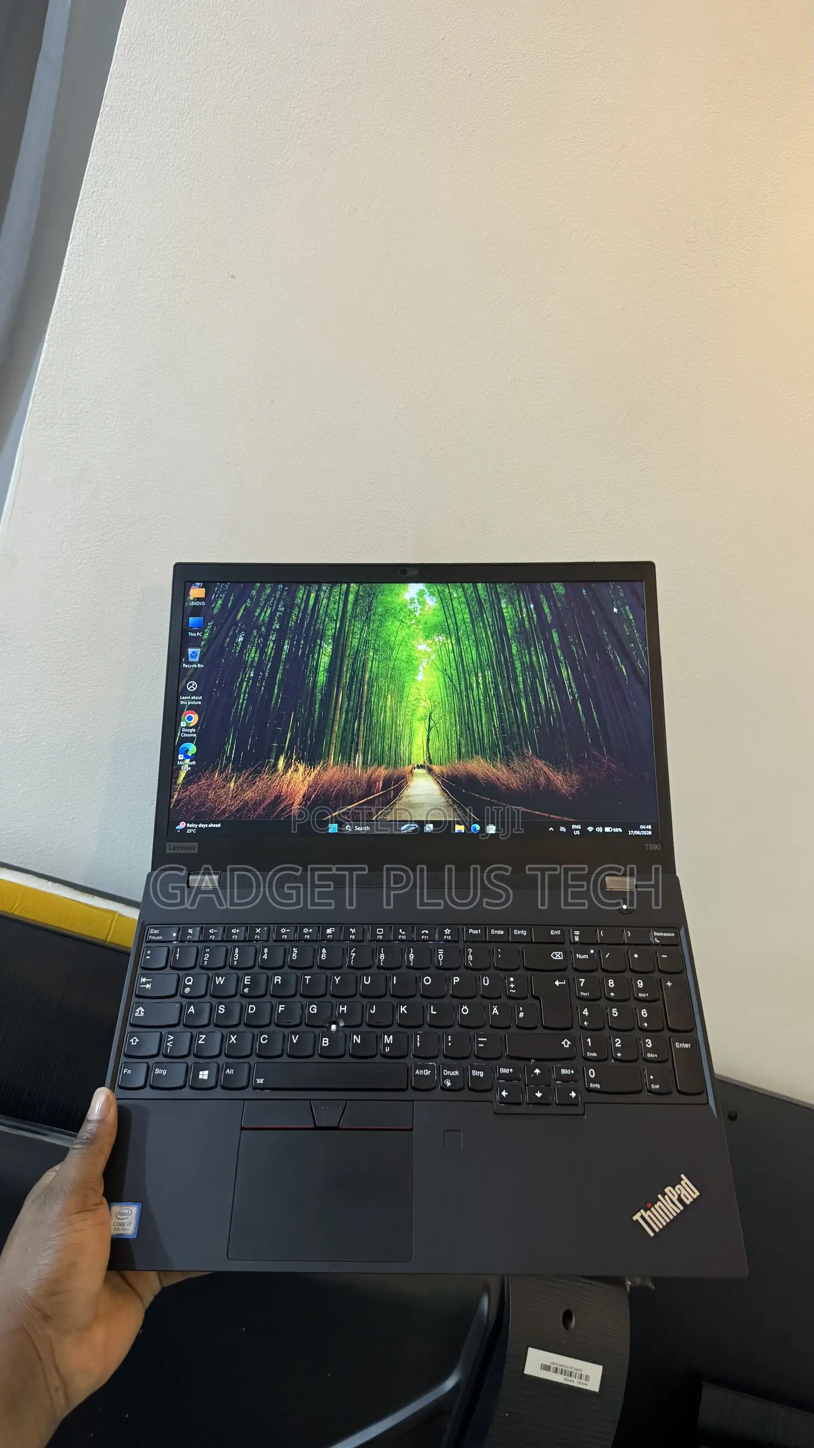 Laptop Lenovo ThinkPad T580 16GB Intel Core i7 SSD 256GB