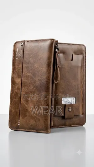 *Men’S Premium Leather Purse