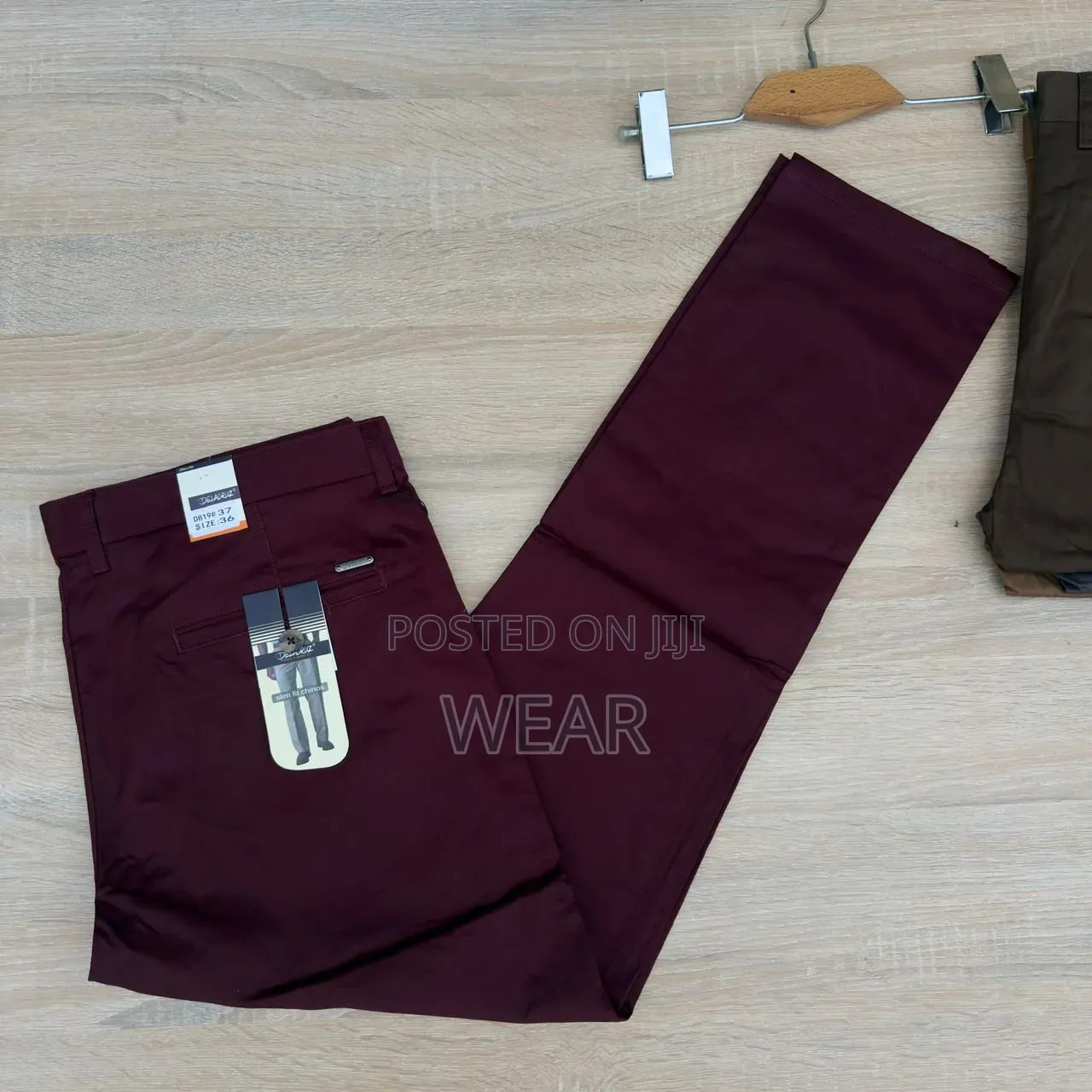 Delacruz Khaki Trousers Available Now