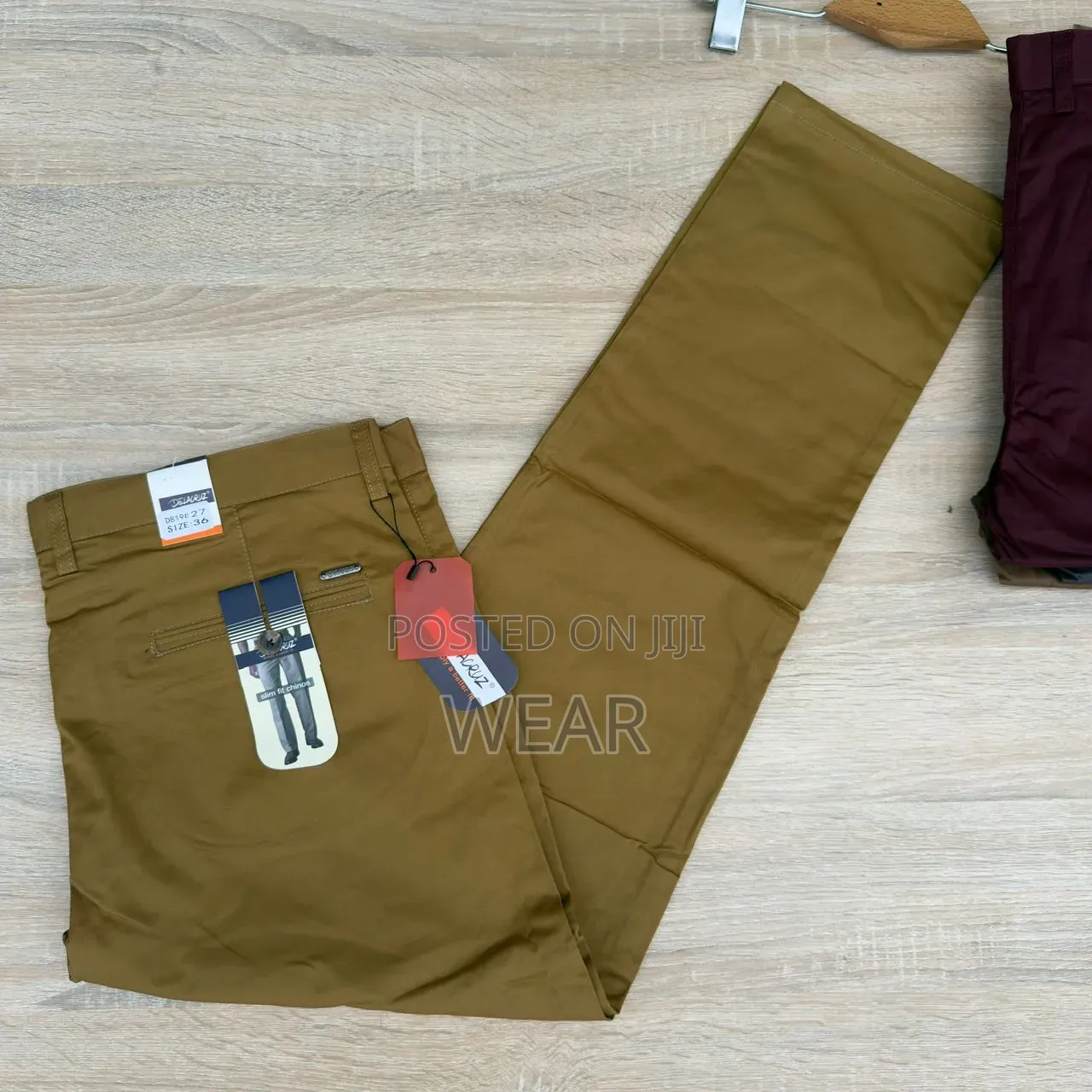 Delacruz Khaki Trousers Available Now