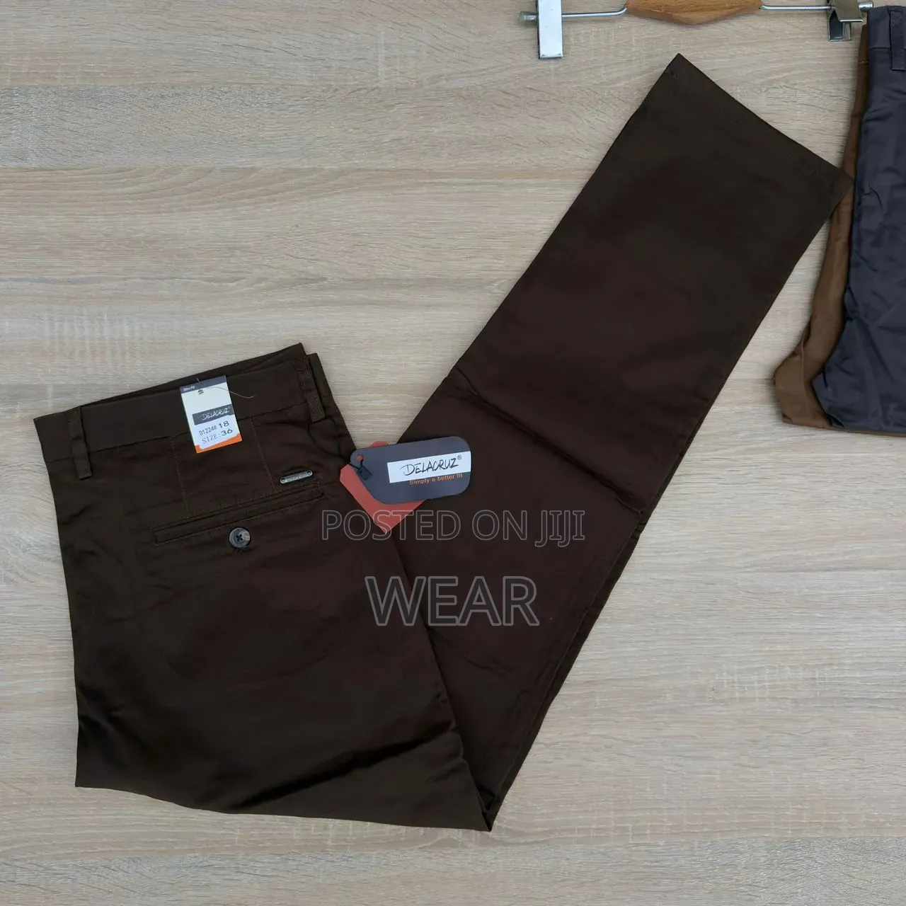 Delacruz Khaki Trousers Available Now