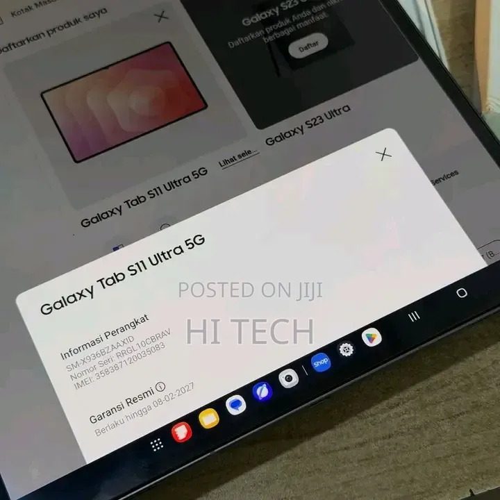 New Samsung Galaxy Tab S11 Ultra 5G 1 TB Gray