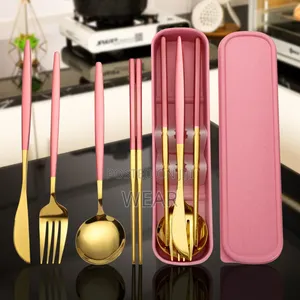 Stainless Steel Portable Tableware