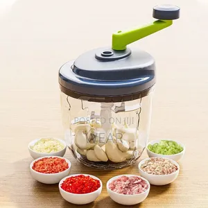 *Hand-Cranked Vegetable Cutter Meat Grinder