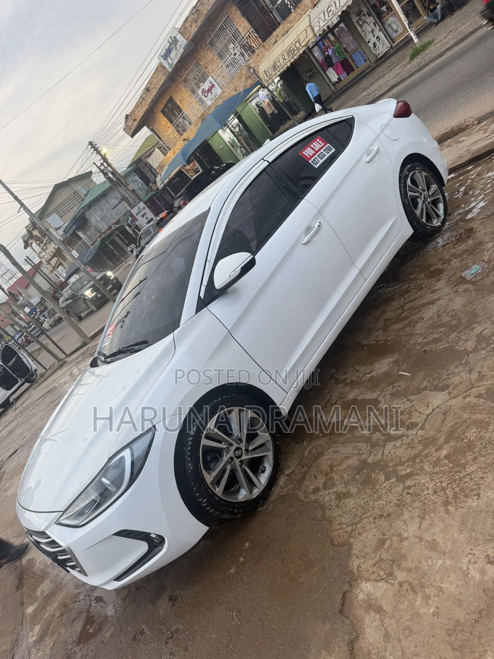 Hyundai Elantra Sport Sedan FWD (1.6L 4cyl 6M) 2017 White