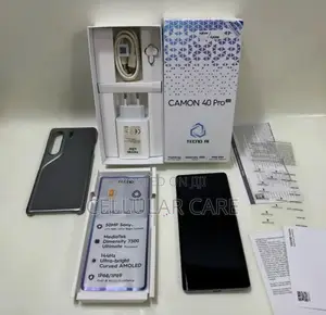 New Tecno Camon 40 Pro 5G 256 GB Black