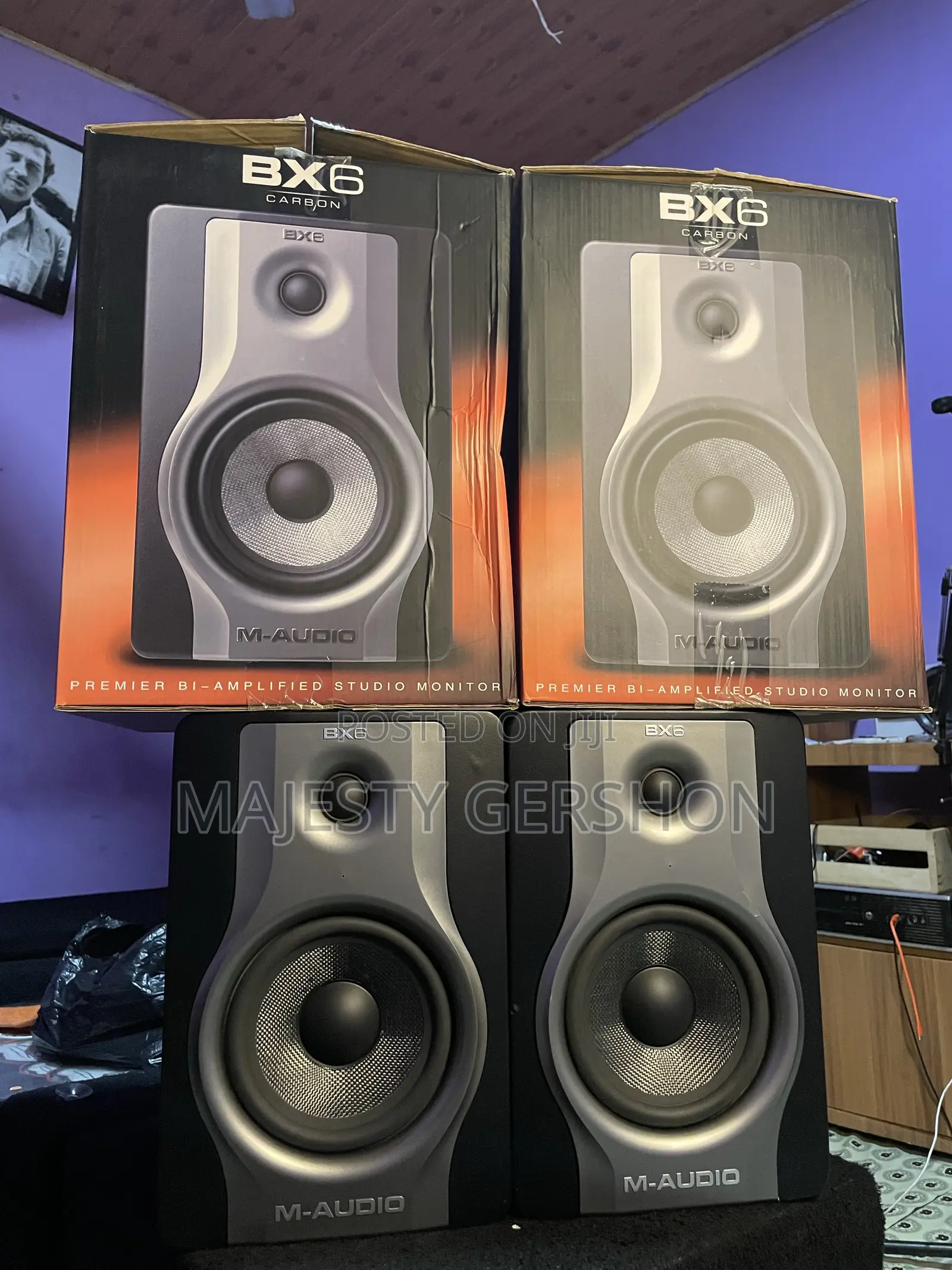 M-Audio Bx6 Carbon Studio Monitor Speakers