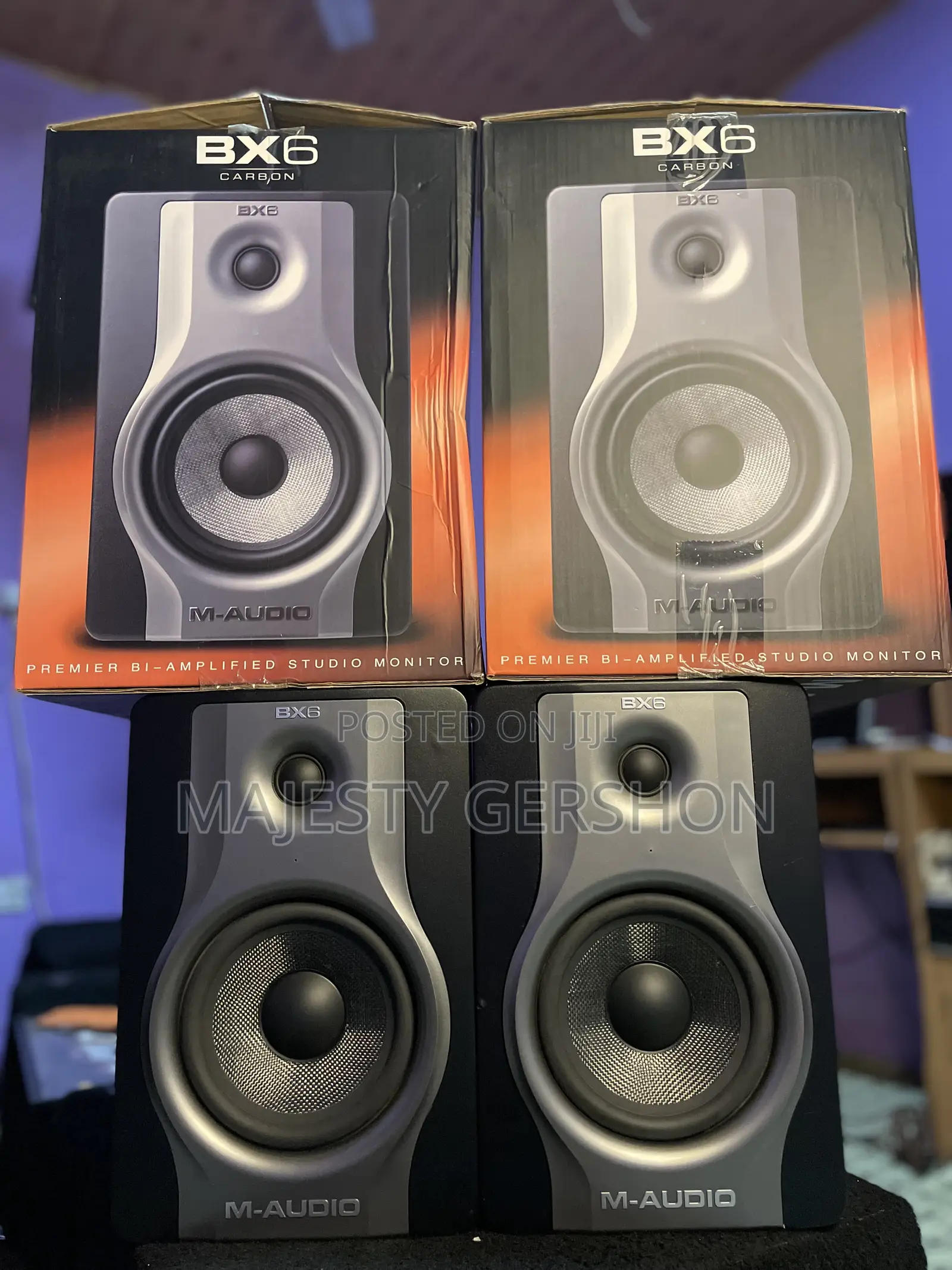 M-Audio Bx6 Carbon Studio Monitor Speakers