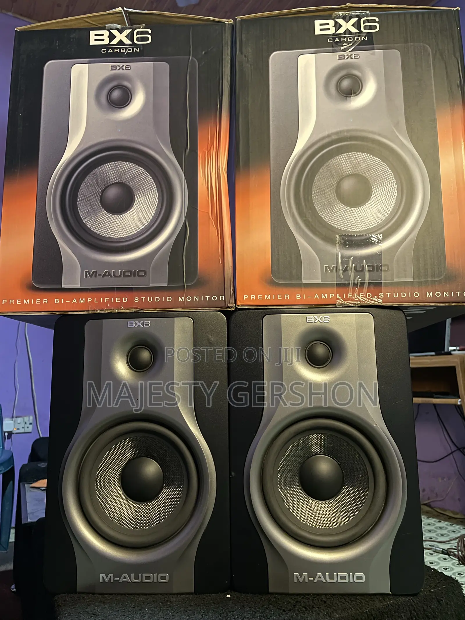 M-Audio Bx6 Carbon Studio Monitor Speakers