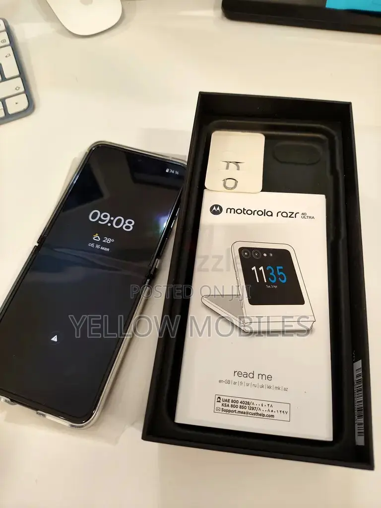 New Motorola Razr 40 128 GB Black