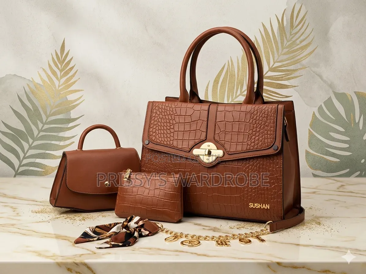 Highly Italian Leather Ladies Hand / Dressing Bags