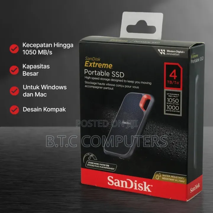 4tb Sandisk External Drive Ssd