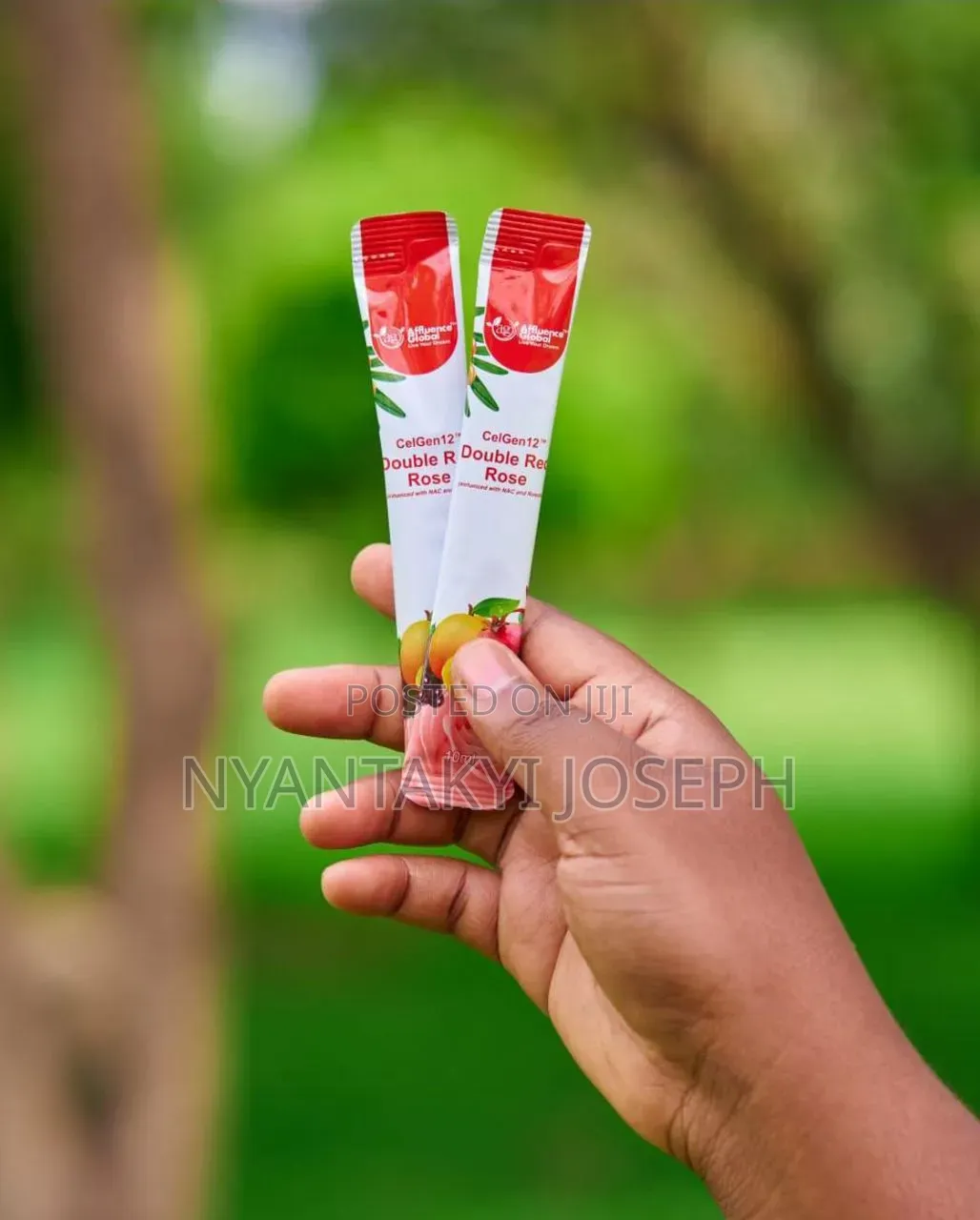 Double Red Rose