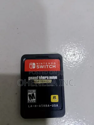Nintendo Switch Game Cards Mk1 Gta Trilogy