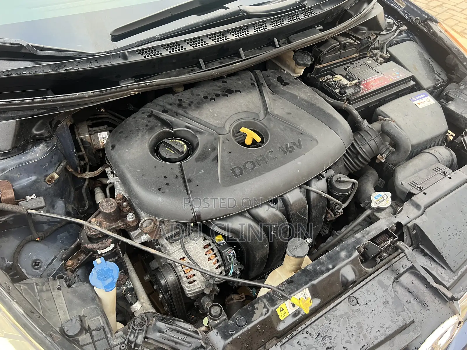 Hyundai Elantra 2014 Blue
