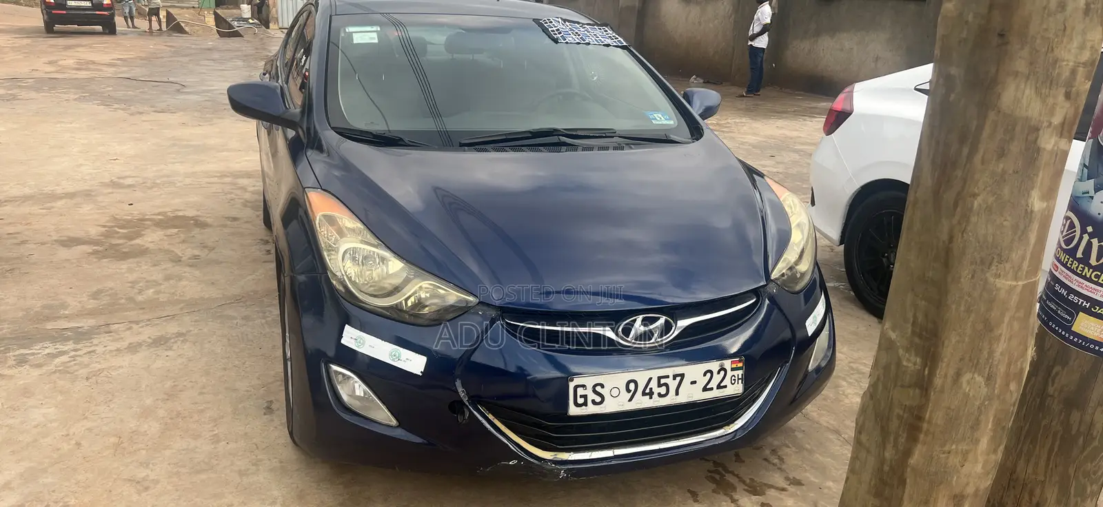 Hyundai Elantra 2014 Blue
