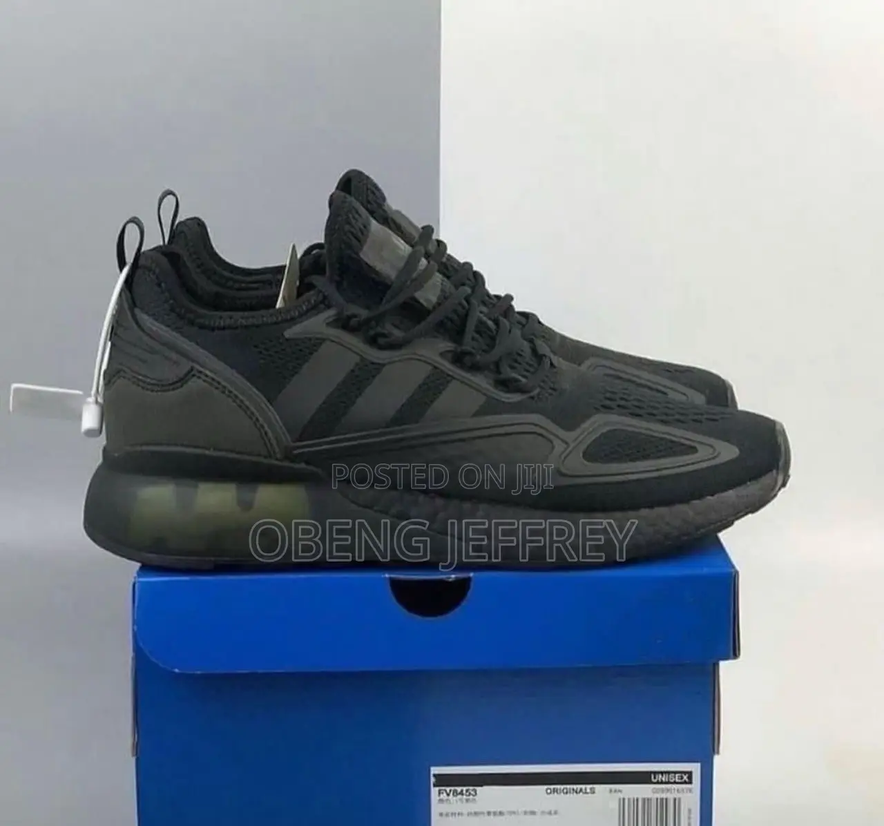Original Adidas Zx All Black