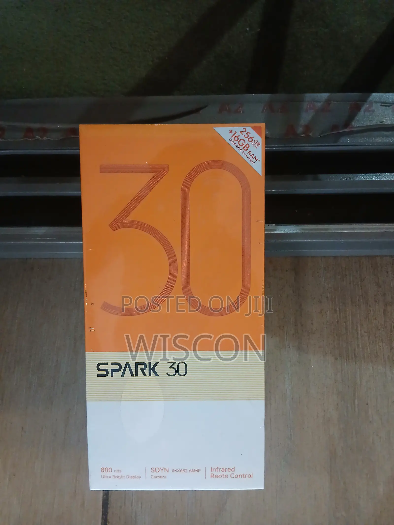 New Tecno Spark 30 256 GB Black
