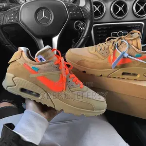 Original Nike Off-White Airmax Desert Ore Color